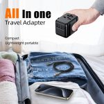 Worldplug International Plug Converter Adaptor Worldwide Travel Charger Universal Adapter Plug Socket with 3 Usb and Type-c - Image 5