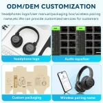 Factory Headphones 6.0 BT Headset Max  Wireless Stereo HIFI Headphone Design  Other Headphone Accessories for Work - Image 5