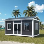 Modular Prefabricated Steel Container Easy Installation Living Room Office Hotel Apartment for Outdoor Courtyard Sandwich Panel - Image 2