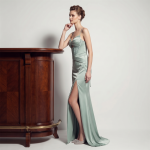 2026 Sexy Spaghetti Strap Corset High-Slit Prom Evening Dress - Image 5