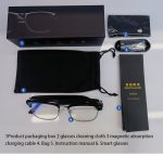 Luxelle8 E13-C Smart Translation Glasses | UV Protection Touch Control | Outdoor Travel - Image 3