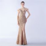 Luxelle8 High-Density Sequin Long Evening Gown - Image 3