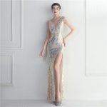 Luxelle8 Colorful Sequin Prom and Evening Gown - Image 2