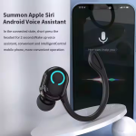 Wireless S10 Headphones BT 5.3 Earphones With Mic Single In-Ear Sports Waterproof Earbuds Handsfree Headset - Image 5