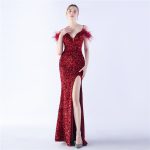 Luxelle8 High-Density Sequin Long Evening Gown - Image 6