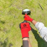 CY Safety Glove Industrial Construction Garden Work Protective Gear EN388 Standard Rubber Latex Working Gloves - Image 4