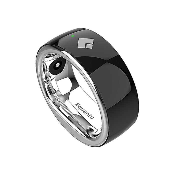 Digital Prayer Ring with Magnetic Charging for Mindful | Luxelle8