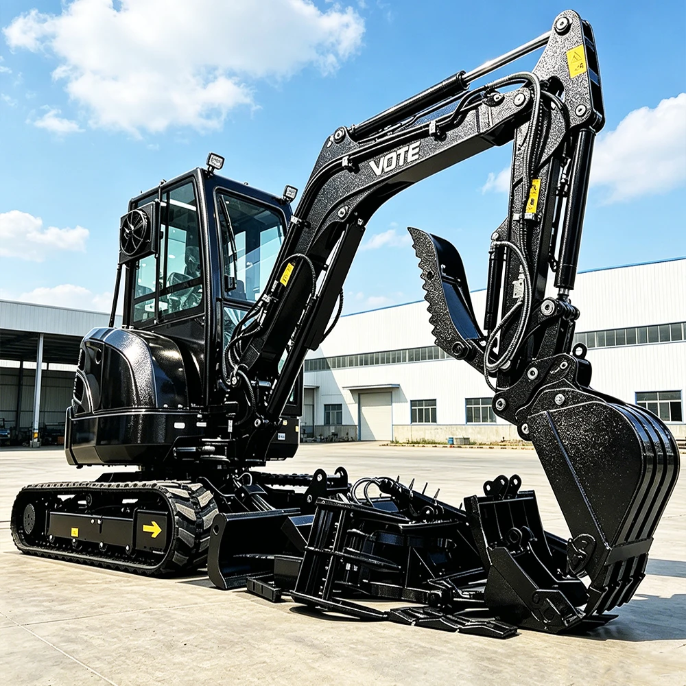 Hdadbf6983f20443ba20c5ee074a89848H.webp High Quality 1-3.5 Ton Mini Crawler Excavator Digger EU Stage V CE Certified Excavator Hot Demand for EU Garden Farm Projects - Image 1