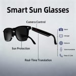 Luxelle8 E13-C Smart Translation Glasses | UV Protection Touch Control | Outdoor Travel - Image 2