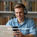 Factory Headphones 6.0 BT Headset Max  Wireless Stereo HIFI Headphone Design  Other Headphone Accessories for Work - Image 3