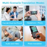 Luxelle8 AI Translation Wireless Earbuds | LED Touch Display | Travel & Business - Image 3