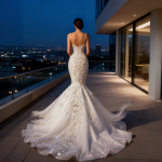 Newest High Quality Bohemian Lace Wrap Waist Lace Washable Bride Light Super Fairy Perspective Deep Sexy Mermaid Wedding Dress - Image 5
