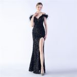 Luxelle8 High-Density Sequin Long Evening Gown - Image 5