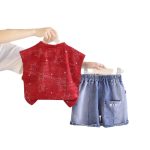 Boys' Summer Set 2026 New Style Kids' Cool Sports Vest Two-piece Set Kids Clothing Trendy Summer Casual Clothes for Toddlers - Image 5