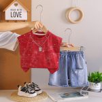Boys' Summer Set 2026 New Style Kids' Cool Sports Vest Two-piece Set Kids Clothing Trendy Summer Casual Clothes for Toddlers - Image 2