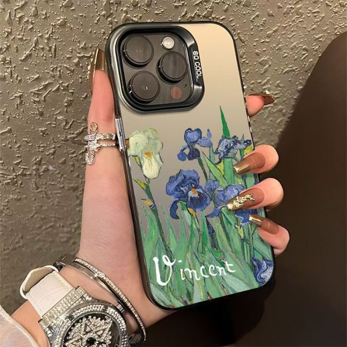 Iris Art Protective iPhone Case Protective Phone Case | Luxelle8