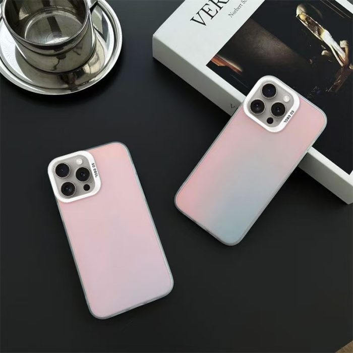 Laser Silver Protective iPhone Case Protective Phone Case | Luxelle8