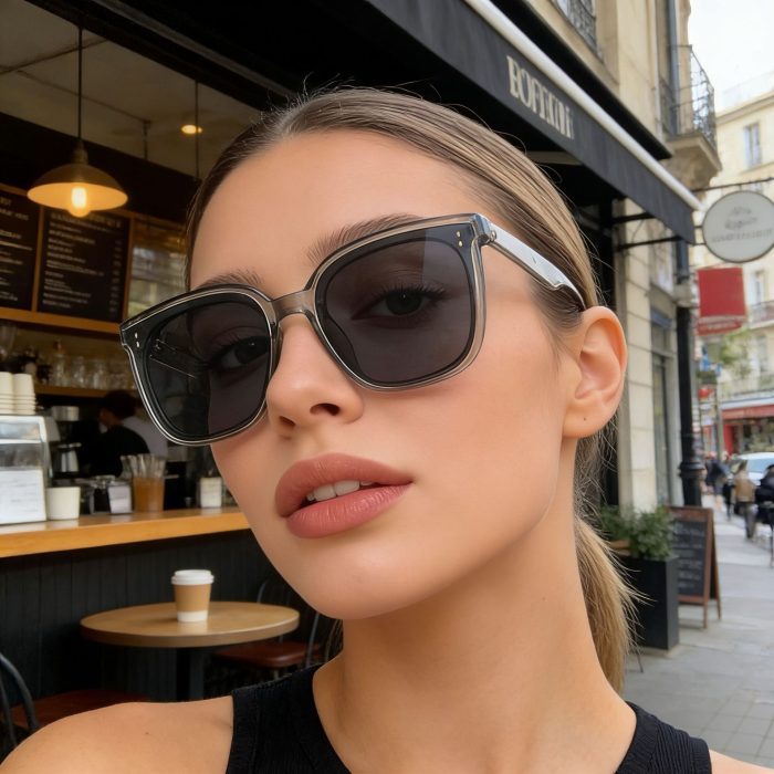 Glam Oversized UV Sunglasses for Outdoor Style | Luxelle8