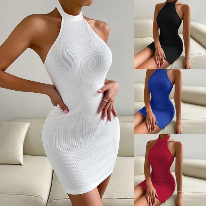 Backless Bodycon Party Dress for Party Events | Luxelle8