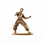 Martial Arts-Inspired Brass Desk Figurine for Home Decor - image 5