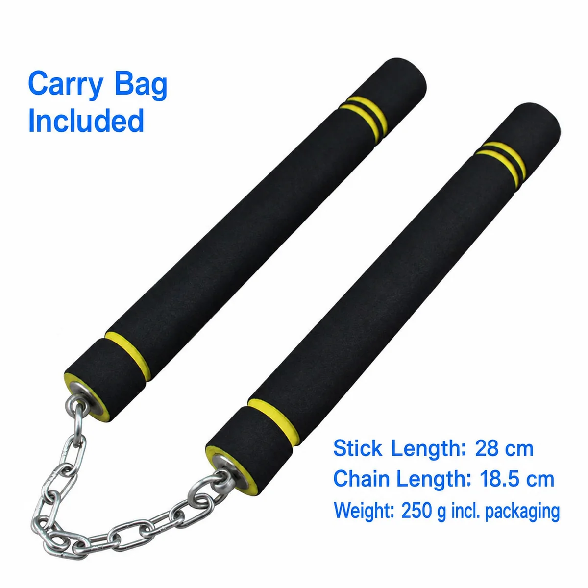 Padded Martial Arts Training Nunchaku for Practice and | Luxelle8 - product image 5